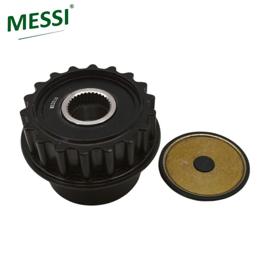 Coupling Rear Alternator Shaft LR025968 LR001470 for Land Rover Freelander 2 3.2L Volvo S80 V70 XC60 Alternator Pulley LD15531